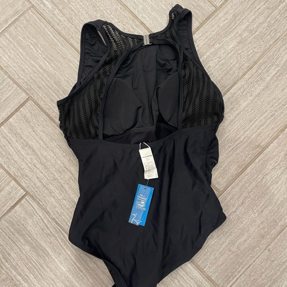 Cupshee Black One-Piece Swimsuit Size Large - Picture 5 of 7
